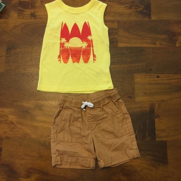 EUC Cat &‎ Jack Outfit Size 2T - Picture 1 of 6